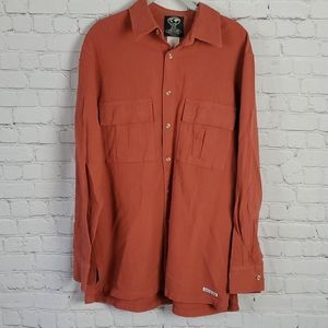 Earthware Button Down Shirt Small